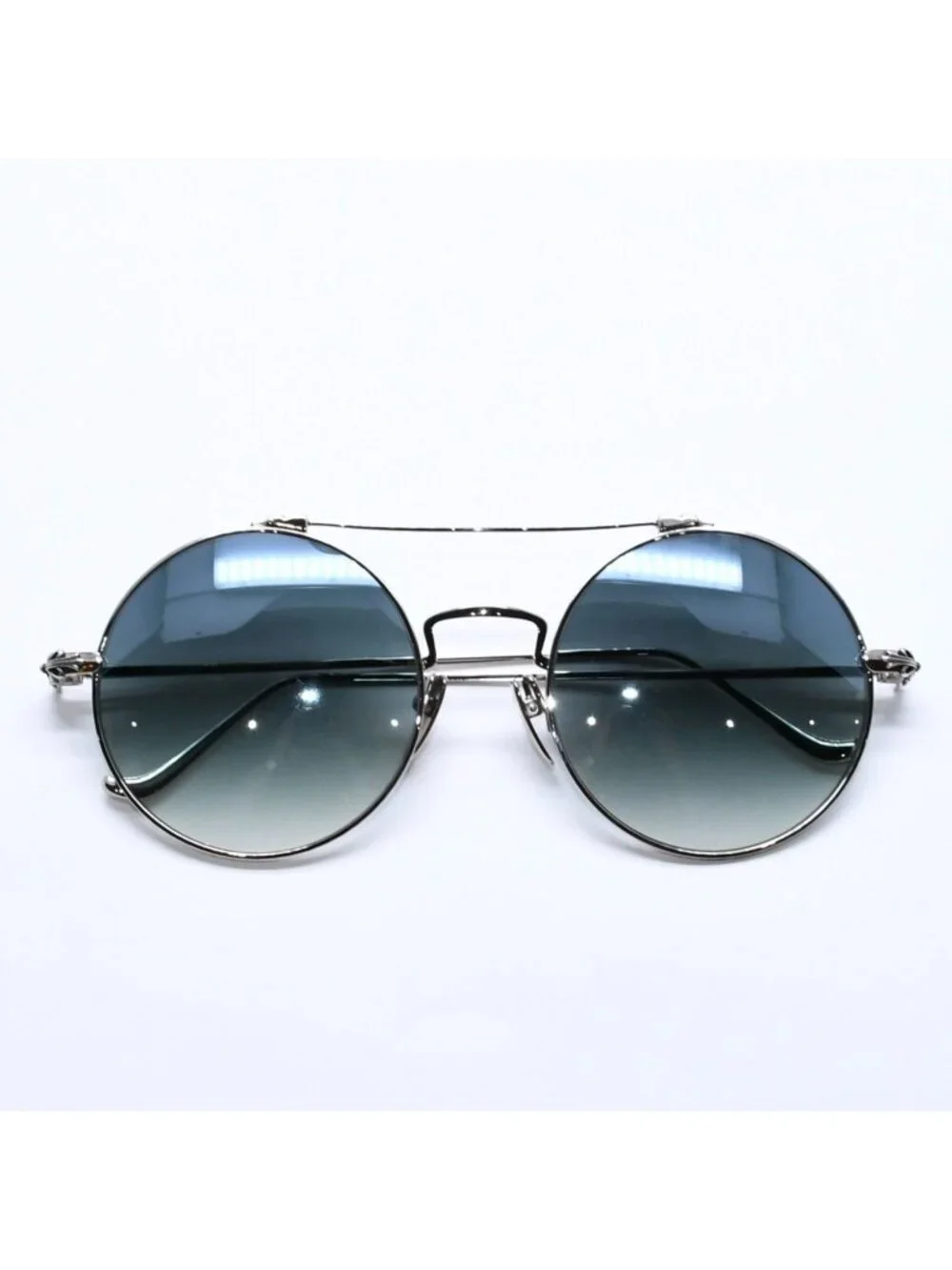 Chrome Hearts Prawn Queen Round Sunglasses 54 Gradation Eyewear